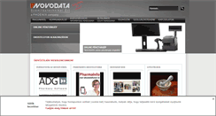 Desktop Screenshot of novodata.hu